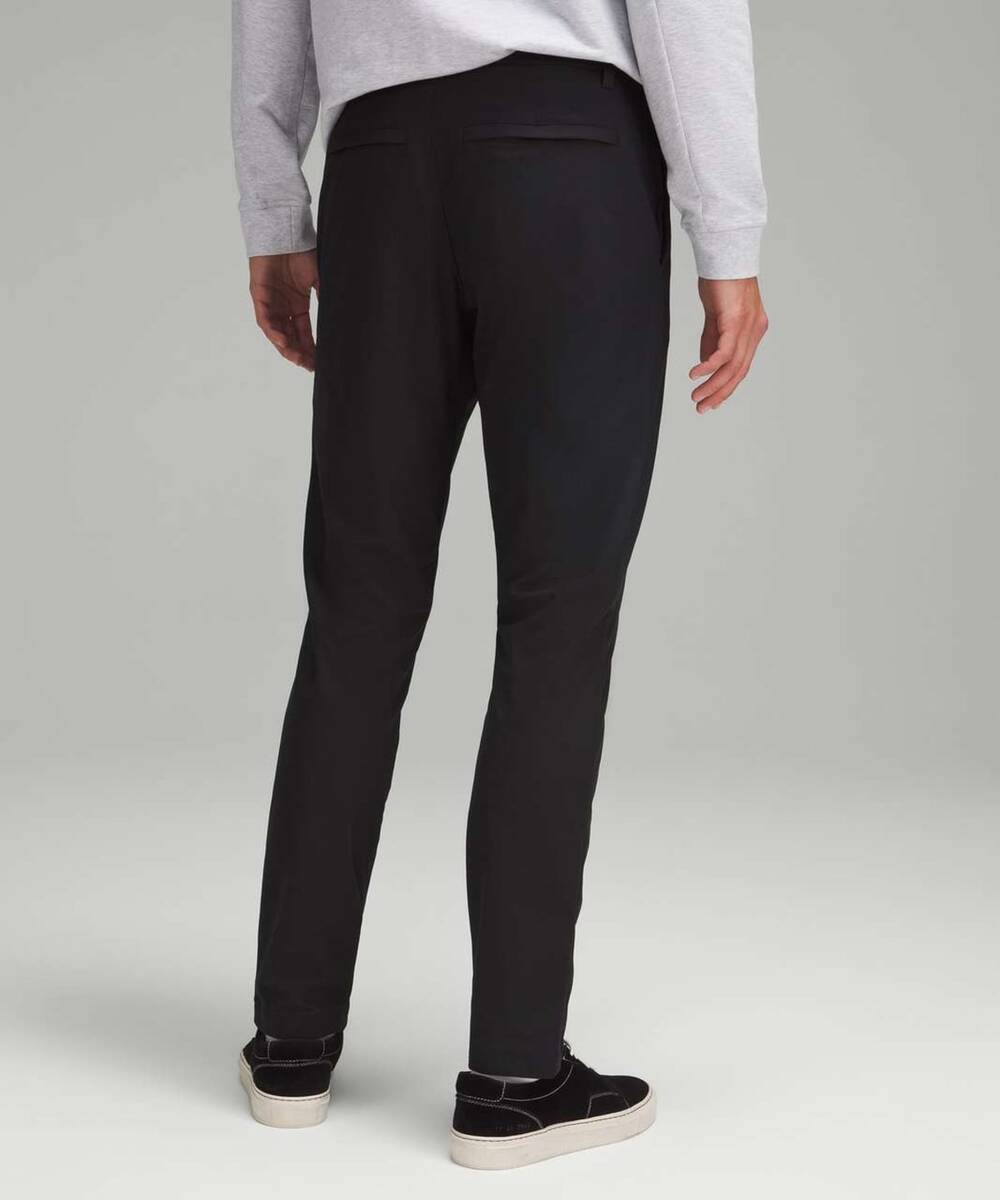 Lululemon ABC Slim-Fit Trouser 32" Warpstreme Black Men's 33